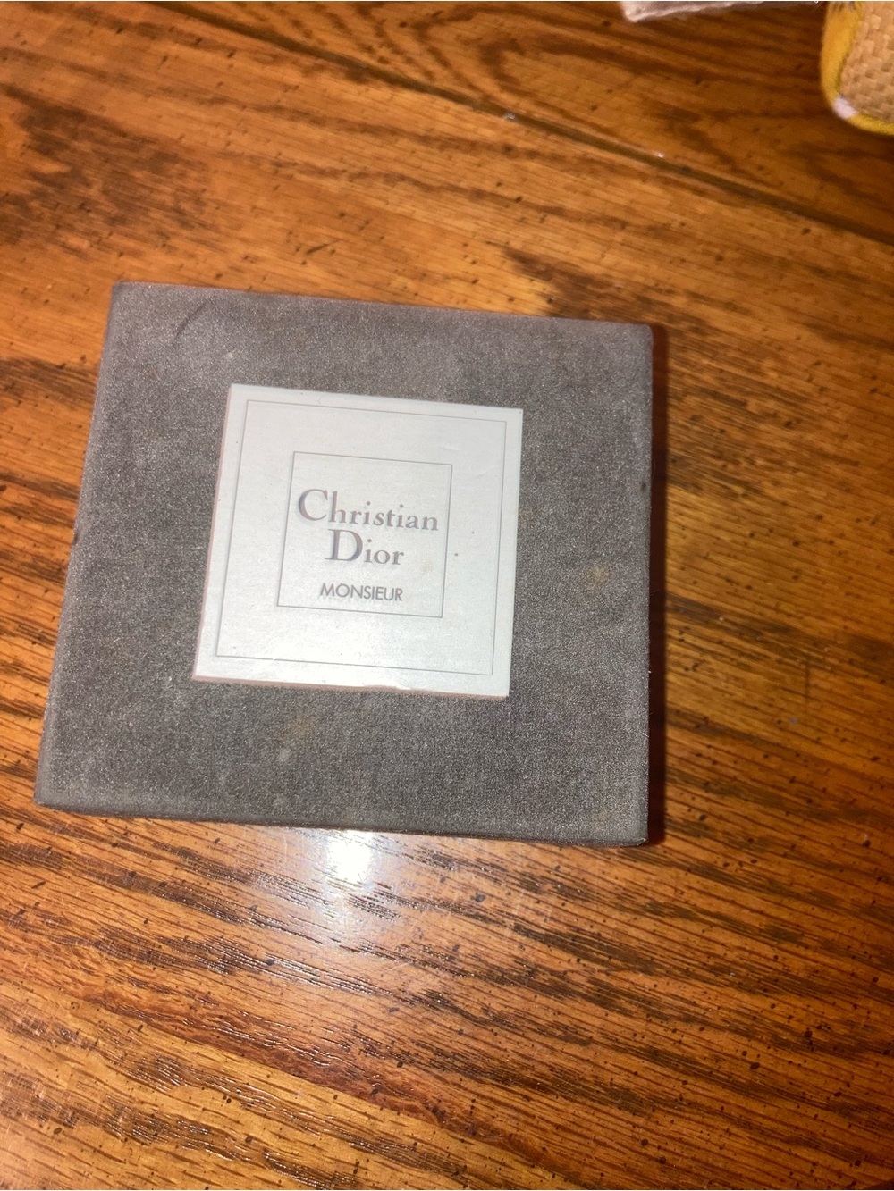 Christian Diof Cuff Links w/ Crystal CD logo Vintage in Original Box - Picture 3 of 8